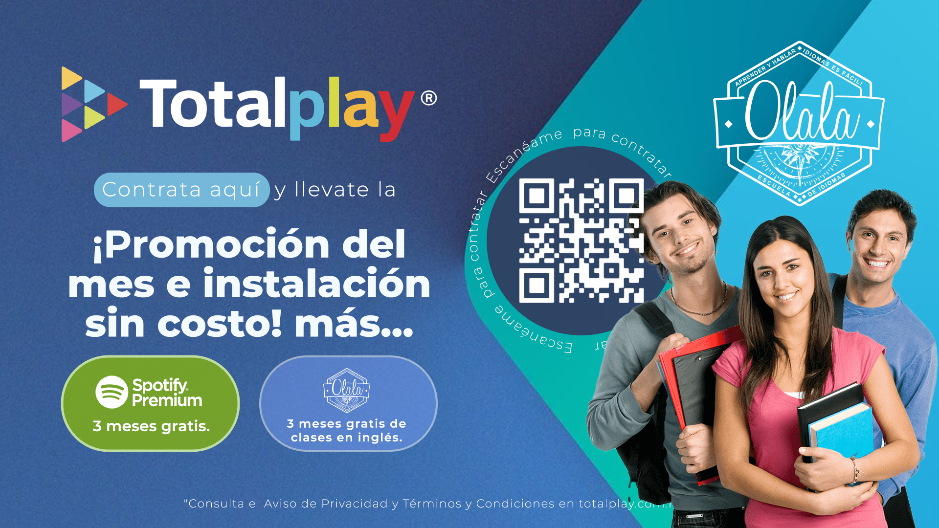 Descubre los beneficios Totalplay por ser parte de Olala Community!